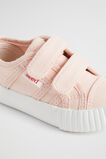 Mini Canvas Double Tab Sneaker  Dusty Rose  hi-res