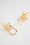 Ball Link Drop Earring  Gold  hi-res