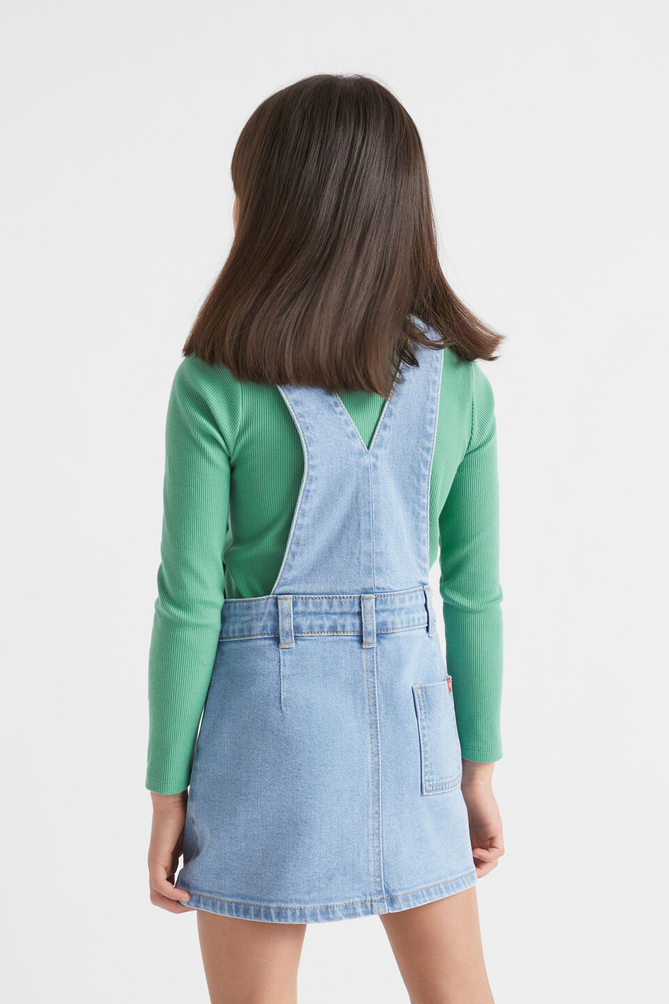 Denim Pinafore  Original Indigo