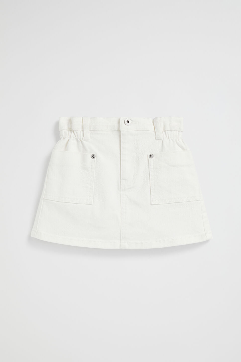 Cargo Pocket Skirt  Canvas Wash