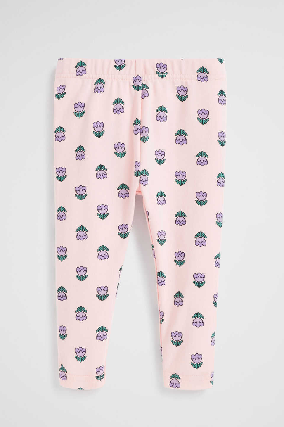 Floral Legging  Dusty Rose