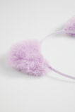 Faux Fur Headband  Lilac  hi-res
