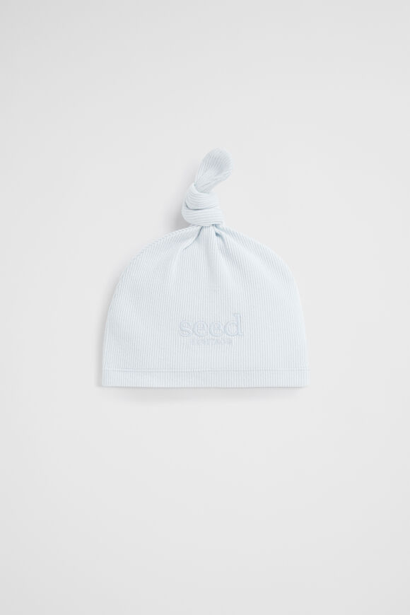 Core Logo Knot Hat  Ice Blue  hi-res