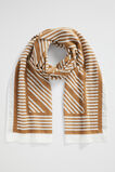 Line Work Scarf  Deep Brass  hi-res