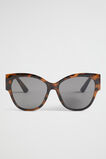 Bella Oversized Sunglasses  Brown Tort  hi-res