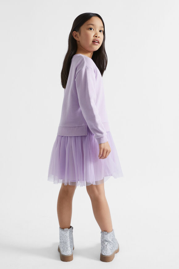 Core Tutu Logo Dress  Orchid  hi-res