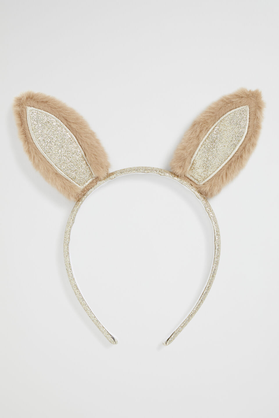 Glitter Bunny Headband  Chai