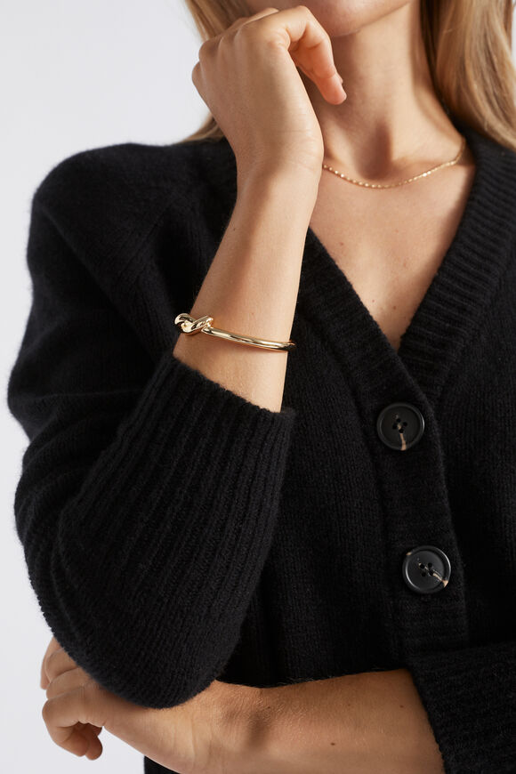 Knot Cuff  Gold  hi-res