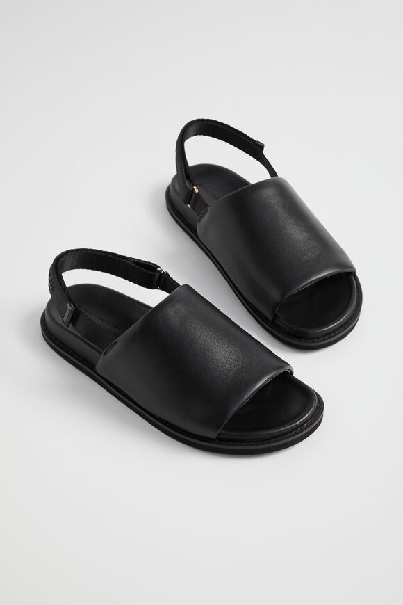 Quinn Padded Sandal  Black  hi-res