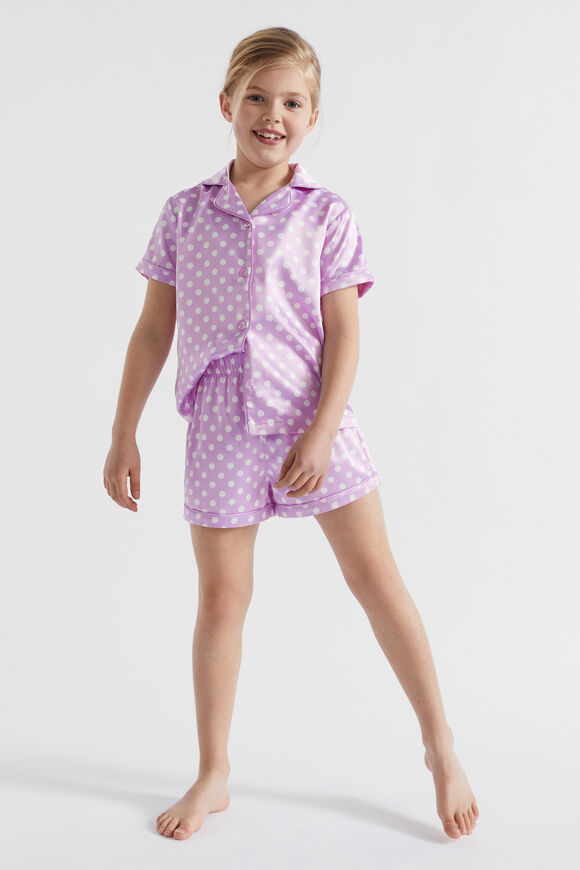 Polka Dot Sleep Set  Lilac  hi-res