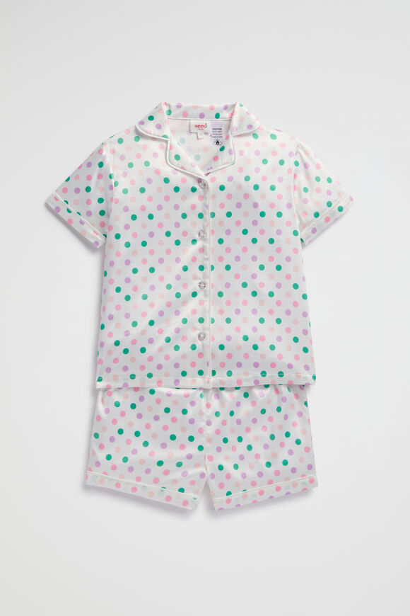 Polka Dot Sleep Set  Multi  hi-res