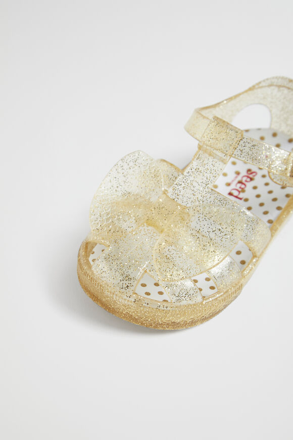 Butterfly Jelly Sandal  Gold  hi-res