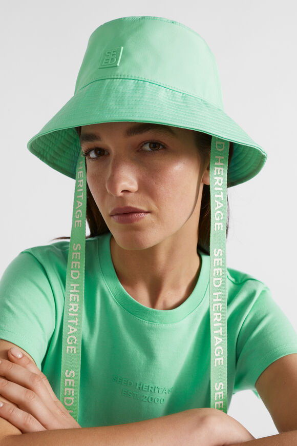 Monochrome Logo Bucket Hat  Key Lime  hi-res