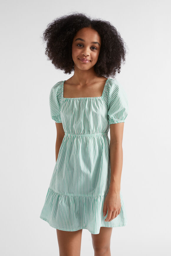 Tie Back Dress  Jewel Green  hi-res