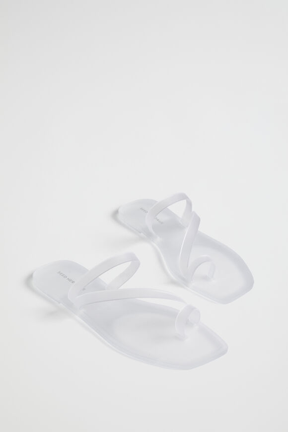 Asymmetric Jelly Slide  Clear  hi-res