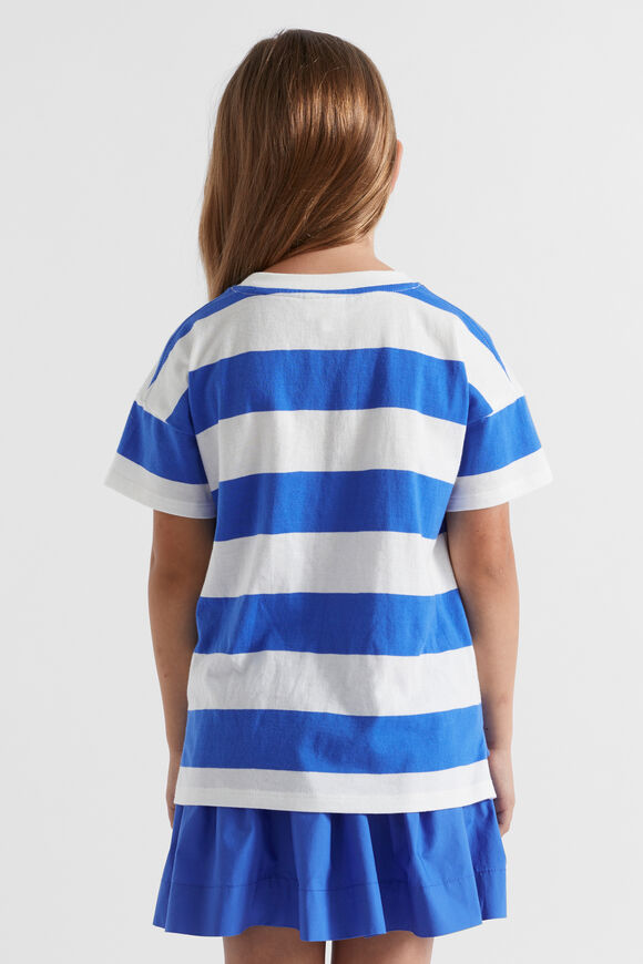 Stripe Tee  Marine  hi-res