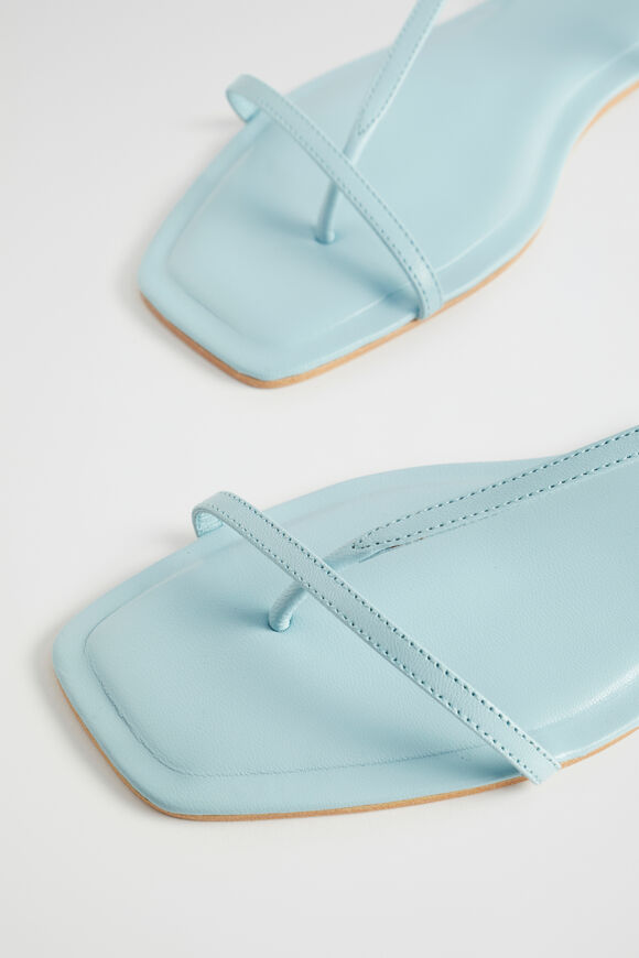 Freya Flat Sandal  Shimmer Blue  hi-res