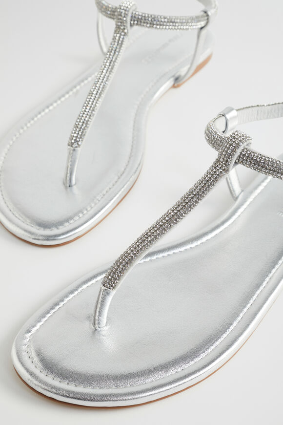 Odette Jewel Sandal  Silver  hi-res