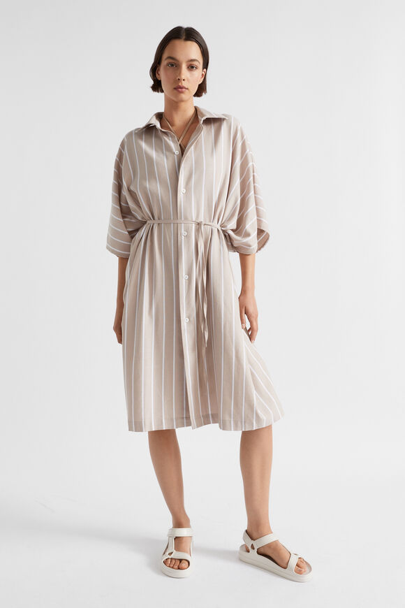 Lightweight Cover Up  Barley Stripe  hi-res