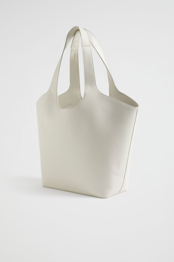 Logo Detail Day Tote  Bone  hi-res