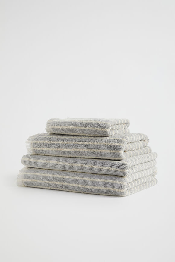 Romee Bath Sheet  Silver Grey  hi-res