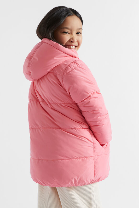 Core Puffer Jacket  Peach  hi-res