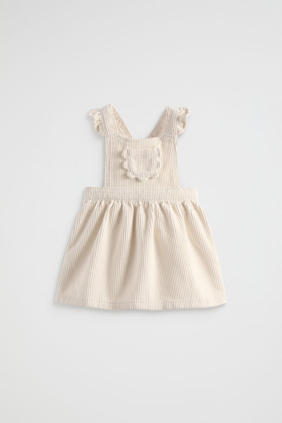 Cord Pinafore  Creme  hi-res