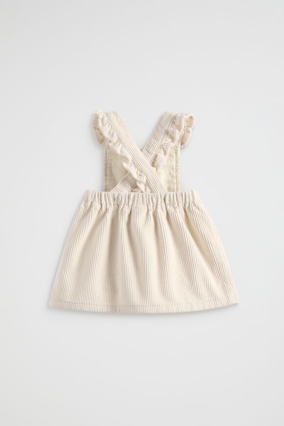 Cord Pinafore  Creme  hi-res