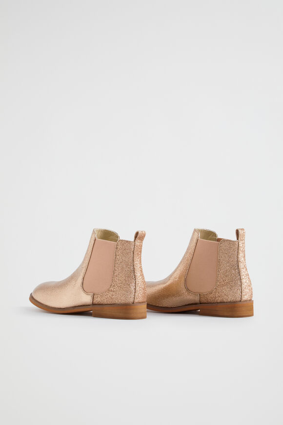 Spliced Chelsea Boot  Rose Gold  hi-res