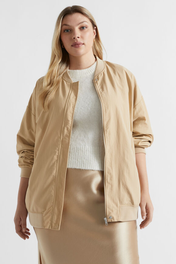 Bomber Jacket  Champagne Beige  hi-res