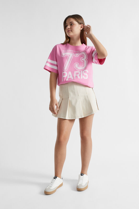 Varsity Tee  Aurora Pink  hi-res