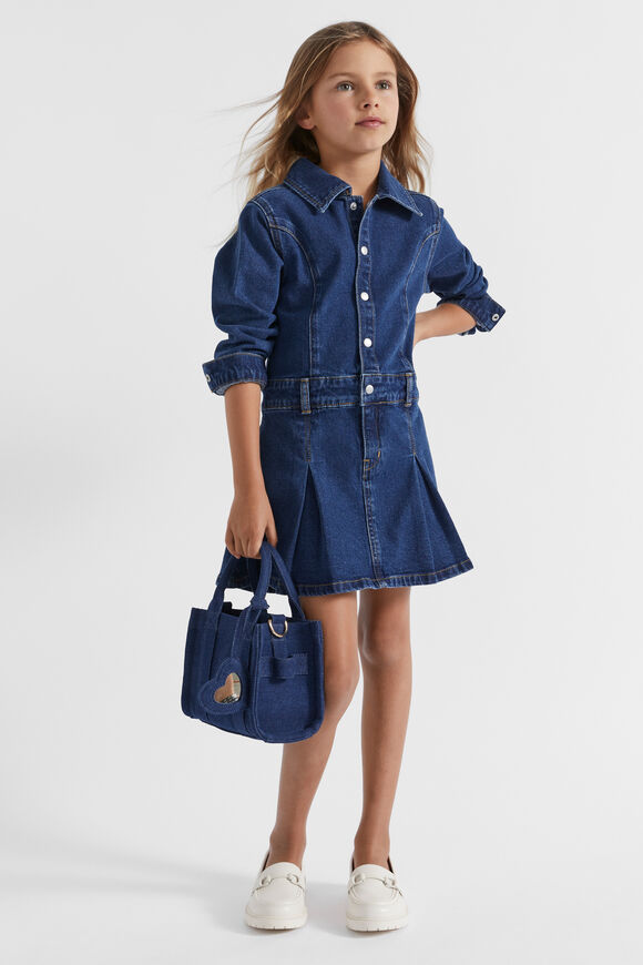 Denim Dress  Midnight Indigo  hi-res