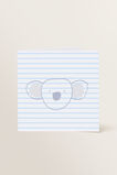 Small Blue Koala Card  Multi  hi-res