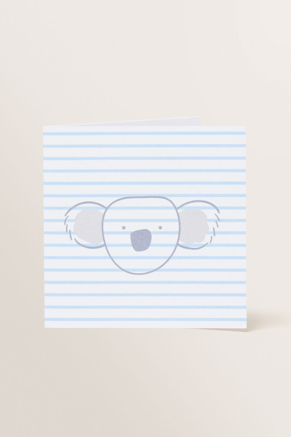 Small Blue Koala Card  Multi