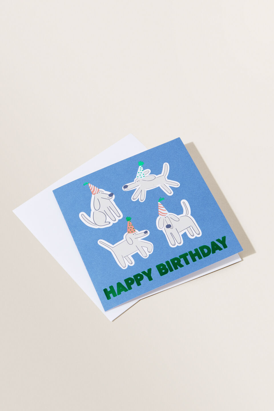 Large Dog Birthday Card  Multi