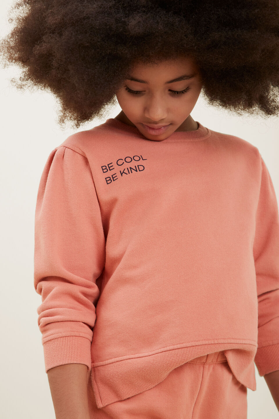 Be Kind Sweater  Clay