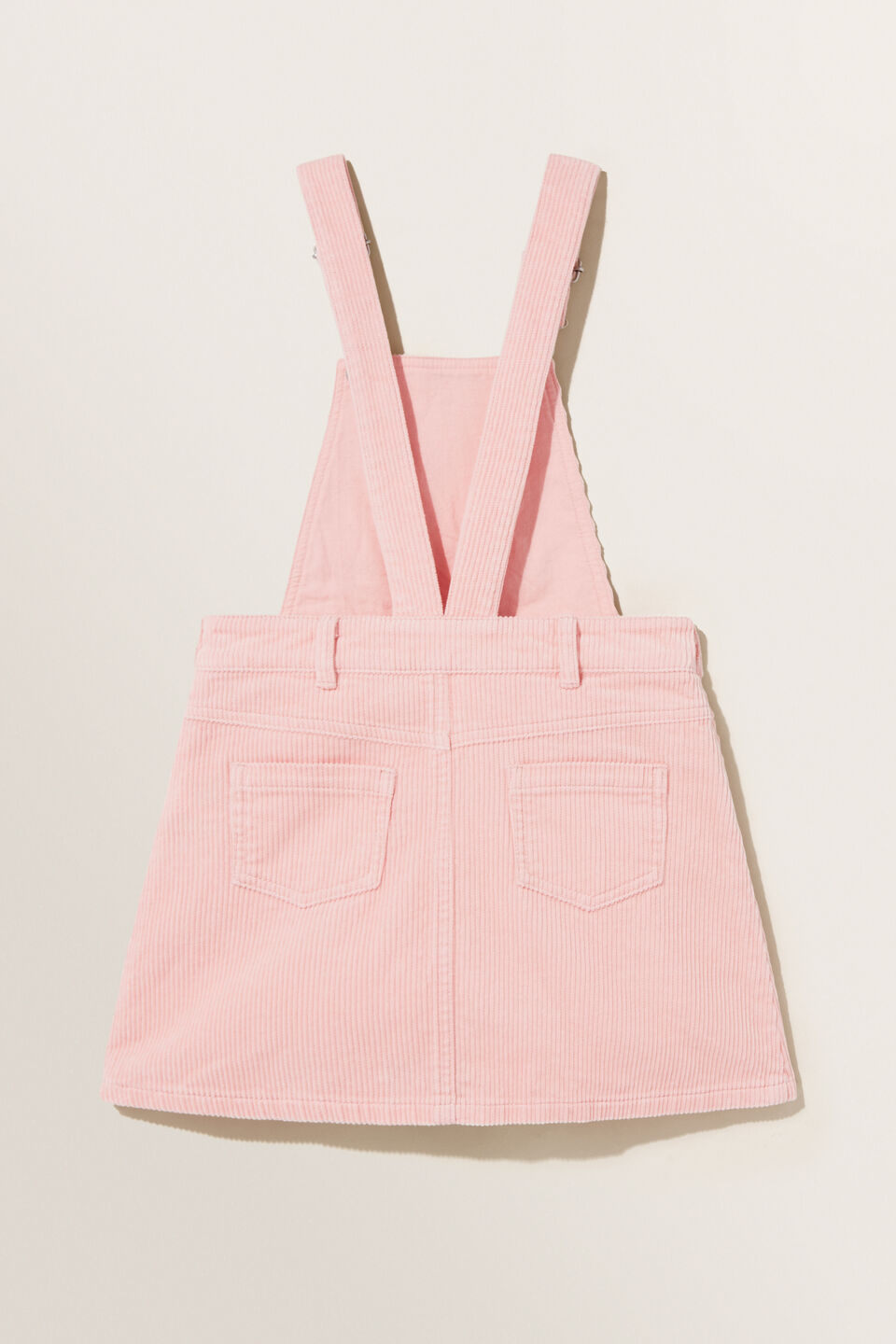 Cord Pinafore  Dusty Rose