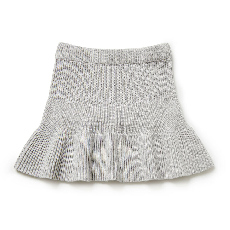 Rib Knit Skirt  