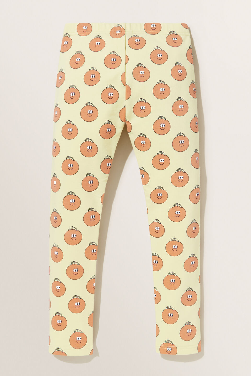 Orange Terry Leggings  Buttercup