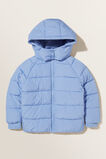 Sporty Puffer Jacket  Bluebell  hi-res