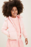 Sporty Puffer Jacket  Dusty Rose  hi-res