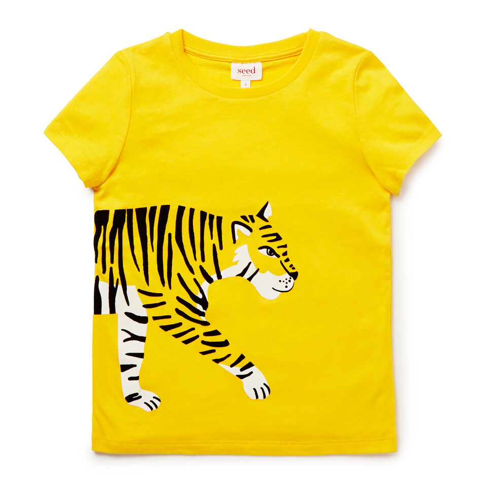 Tiger Print Tee  