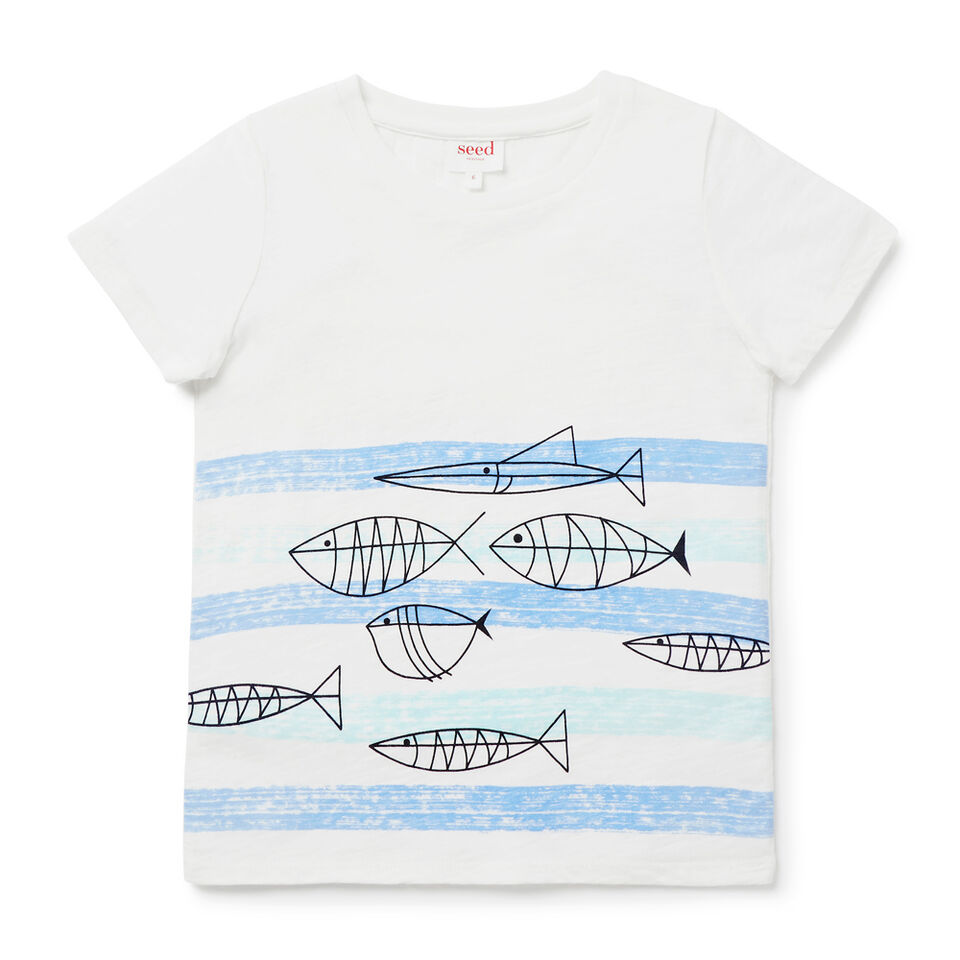 Fish Wave Tee  