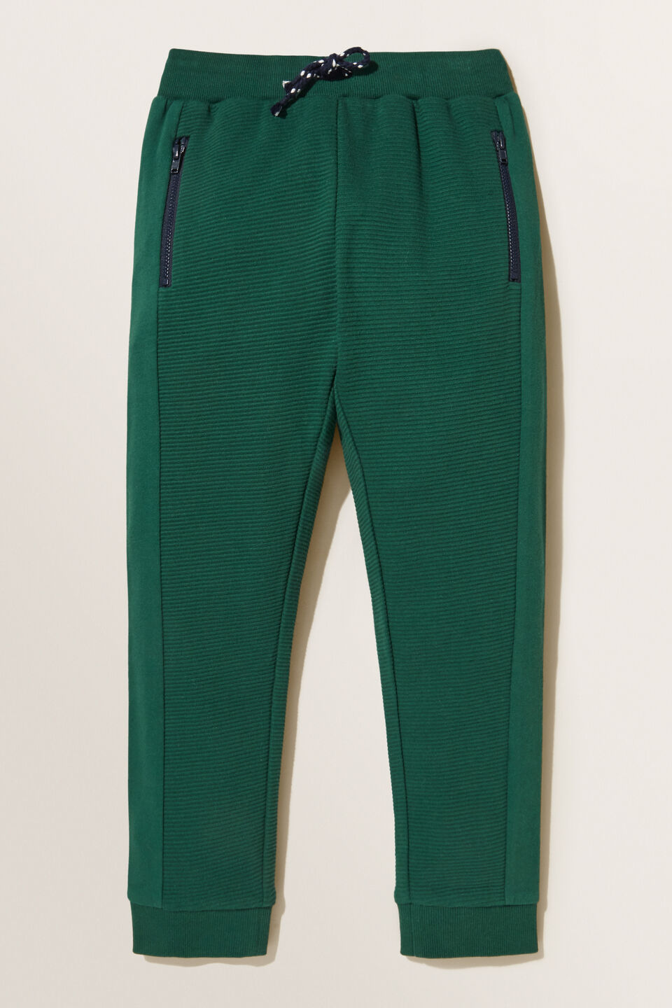 Panelled Trackpant  Bottle Green
