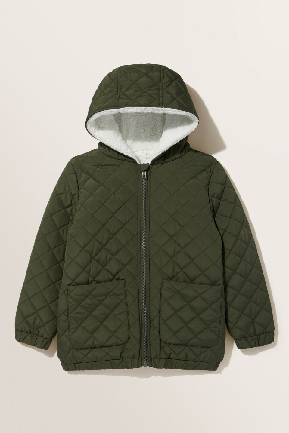 Sherpa Lined Jacket  Forest