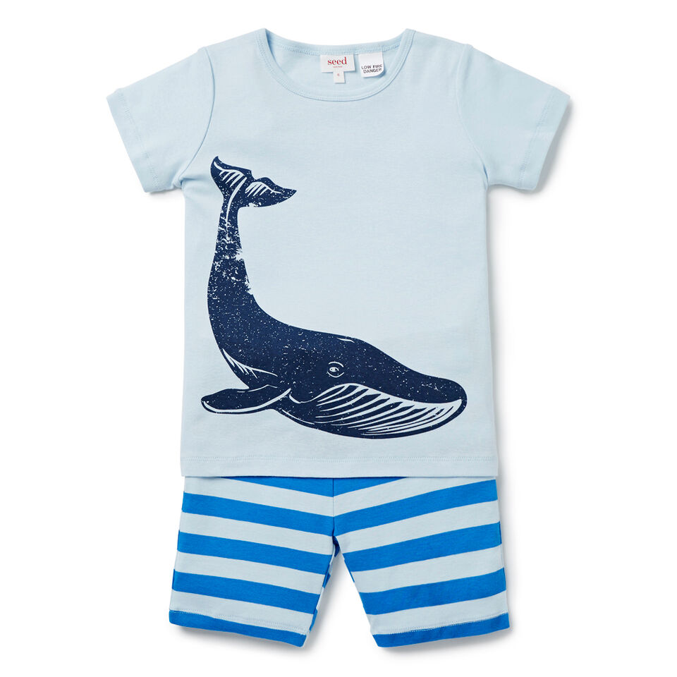 Stripe Whale PJ's  