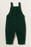 Corduroy Overalls  Bottle Green  hi-res