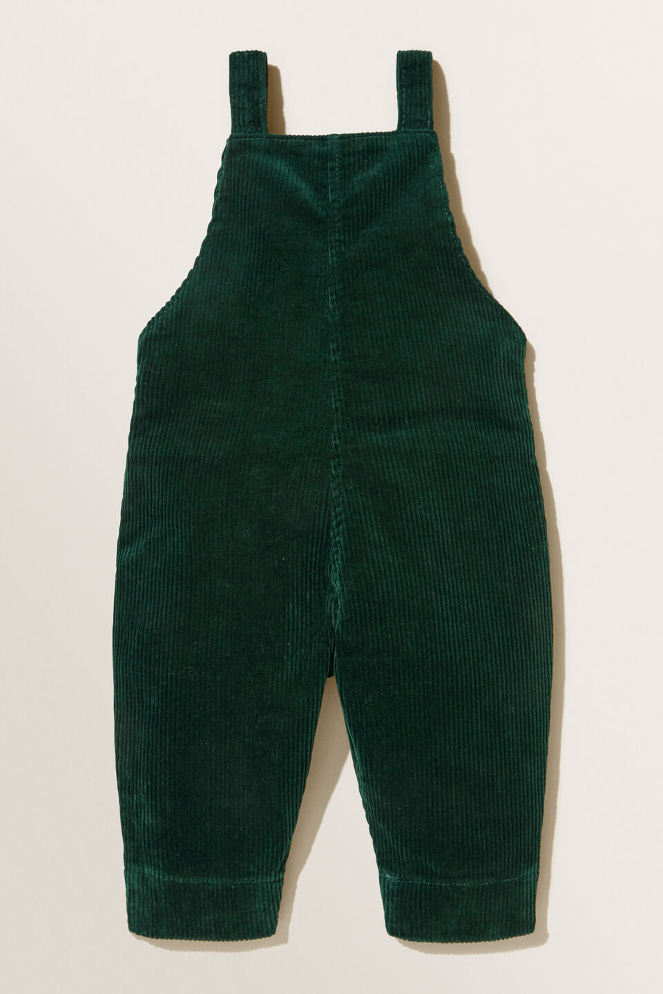 Corduroy Overalls  Bottle Green