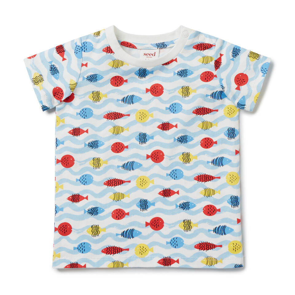 Fishy Waves Tee  