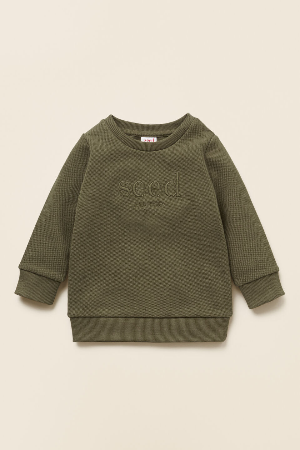 Core Logo Sweat  Army Green